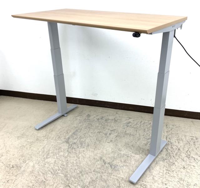 【姿勢を変えて生産性向上・健康増進をサポート！】■オカムラ　スイフトシリーズ　電動上下昇降デスク　W1350×D675×H650～1250mm　■【働き方改革！】【スタンディングデスク/昇降テーブル/平机】【Okamura　Swift】【ABW】