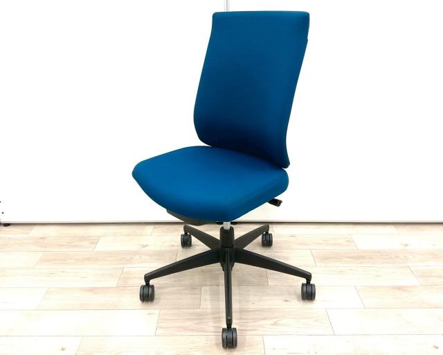 【中古】ウィザード4 C06S-22C-BKG4T61 コクヨ（KOKUYO） 肘無ハイバックチェア