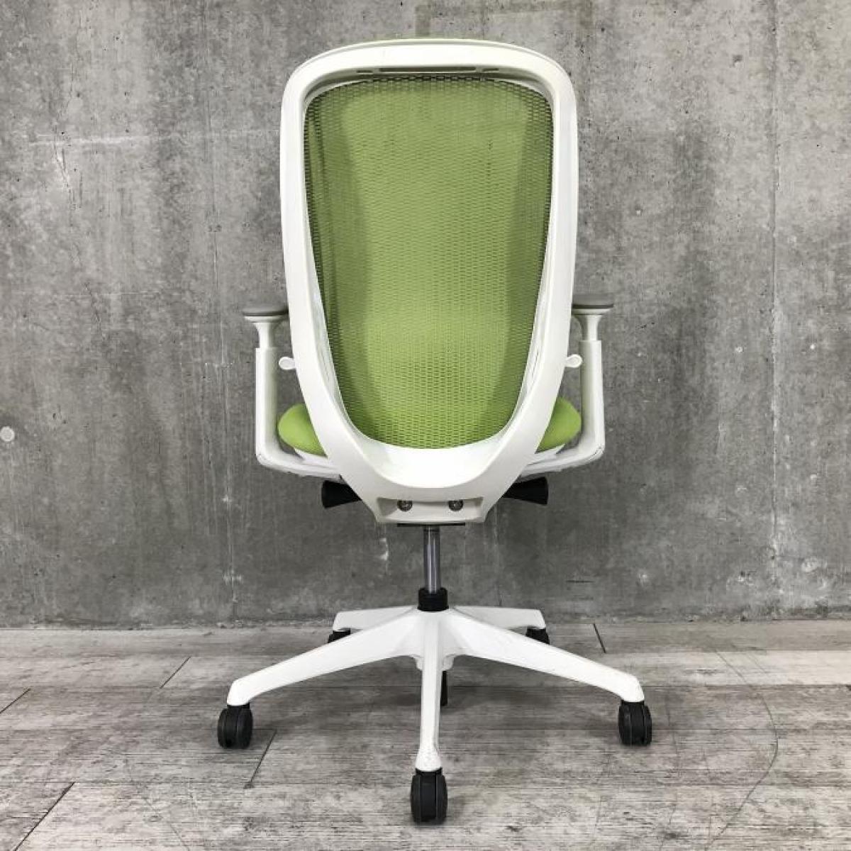 bn　オカムラ　シルフィーチェア　前傾機能　ハイバック　メッシュタイプ　中古 中古】シルフィーメッシュ オカムラ/okamura 肘無ハイバック