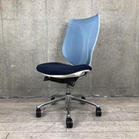 【中古】サブリナ C833BW 6543 オカムラ（okamura） 肘無ハイバックチェア