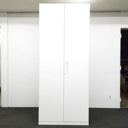 【コレ1台でオフィス書類をスッキリ整理！】■コクヨ製　両開き書庫　W900×D450×H2160mm　ホワイト　■大容量6段収納！人気のハイキャビネット！【KOKUYO　EDIA】【在庫入替セール品！】★