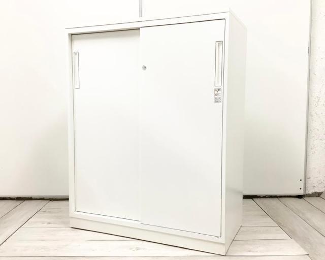 【中古】エディア BWUH-HD259SAWNN コクヨ（KOKUYO） ローキャビネット／引き違い