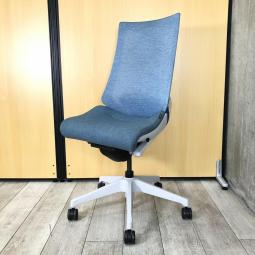 【クレジット決済可】【最先端のワークチェア！】【座る姿勢や身体の動きにフレキシブルに対応！】■イトーキ（ITOKI）　アクト（Act）チェア　肘無し　ハイバック　メッシュ背面　■ダックブルー　■ランバーサポート付き【2508】弊社使用欄【A01029646】