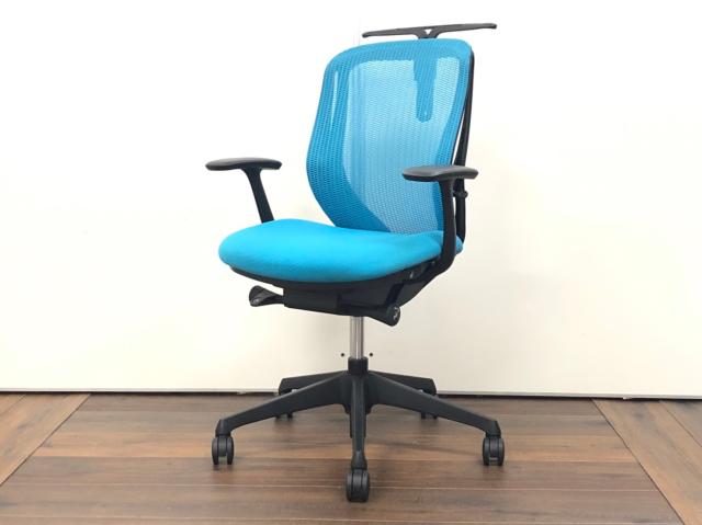 【中古】シルフィー  オカムラ（okamura） 肘付ローバックチェア