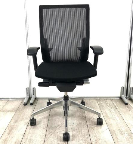 【中古】ヴェントチェア KE-867JA-Z9T1T5 イトーキ（ITOKI） 肘付ハイバックチェア