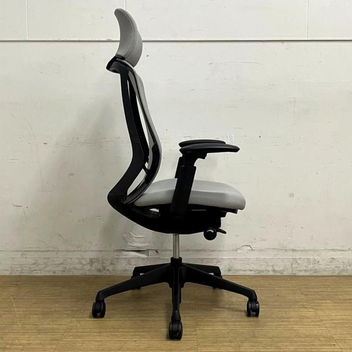 中古】シルフィーメッシュ C635XR FMR3 オカムラ/okamura 肘付
