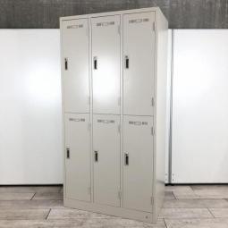 生興製の6人用ロッカーが入荷致しました。3人用と同じ幅で6人分です〈岐阜・愛知・三重・静岡・福井〉