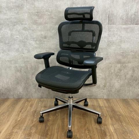 【南】関家具製のオフィスチェア【エルゴヒューマン】が入荷しました！＊福岡市拠点の「オフィスバスターズ福岡南店」は、福岡はもちろん、岡山・広島エリアにも対応しています。中古オフィス家具・チェア・デスク・複合機など一式手配可能。各地に特化した在庫とワンストップ対応で、起業・移転・レイアウト変更にしっかり対応し、岡山・広島でも安心の選択肢をご提供します。＊