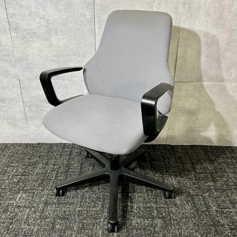 【中古】グーフォ  コクヨ（KOKUYO） 肘付ローバックチェア