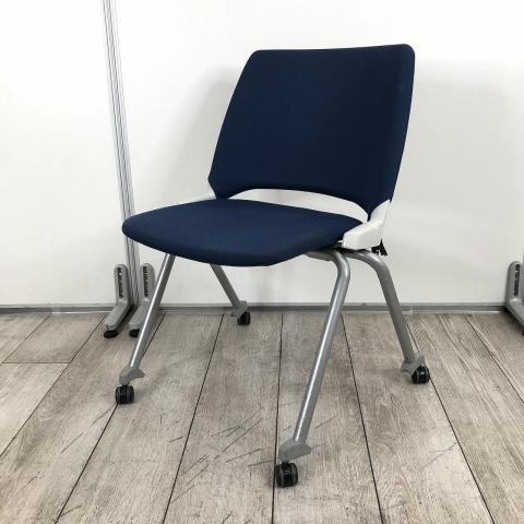 【中古】FM-350ミーティングチェア  ウチダ（UCHIDA) ネスティングチェア