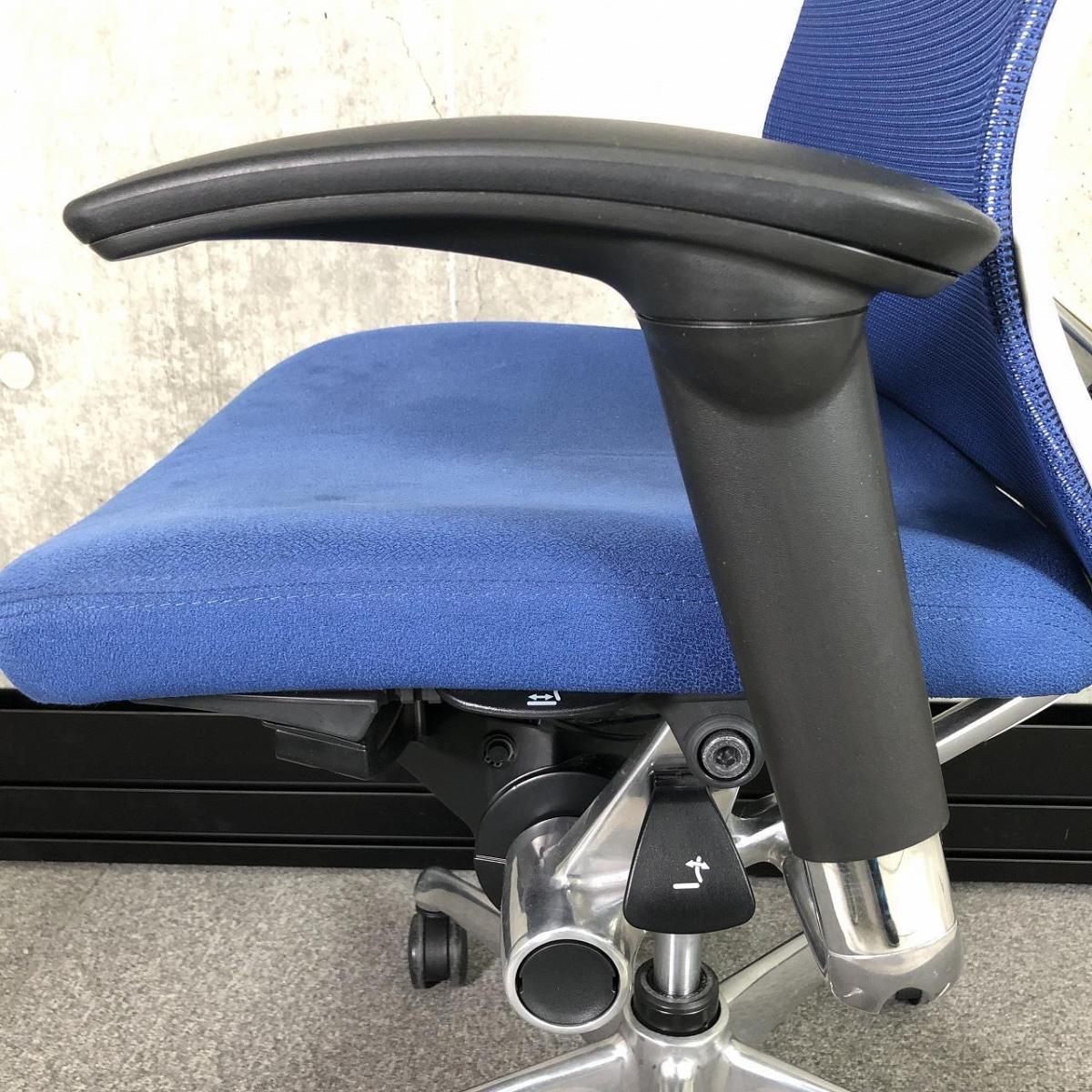 中古】ゼファー（メッシュ） CY35GT オカムラ/okamura 肘付