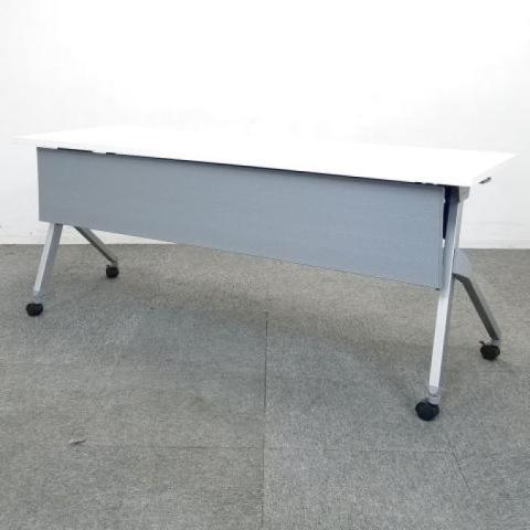【中古】フラプター  オカムラ（okamura） スタックテーブル(長机/折りたたみ/会議用)