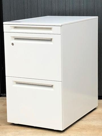 【中古】アドバンス  オカムラ（okamura） ワゴン3段