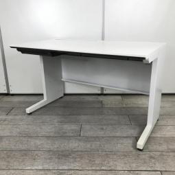【A00990397】【シンプルなホワイトデスク・幅1200・奥行浅めの650mm】■コクヨ　アイエス（iS）シリーズ　平机　幅1200×奥650ｍｍ　引出し１個　■ホワイト【IB】