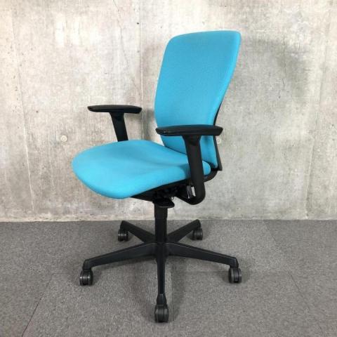 【中古】スラート C335ZR FSG6 オカムラ（okamura） 肘付ハイバックチェア