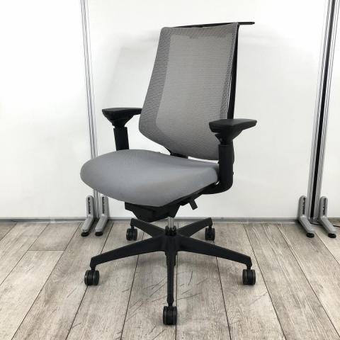 【中古】デュオラ メッシュ CRS-G3000E6N コクヨ（KOKUYO） 肘付ハイバックチェア