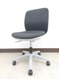 人気./コスパ/定番　ウチダ（UCHIDA）　エニーザ（Anyza）チェア　肘無しローバック　　クロスタイプ　　グレー【外部倉庫品】【BR】