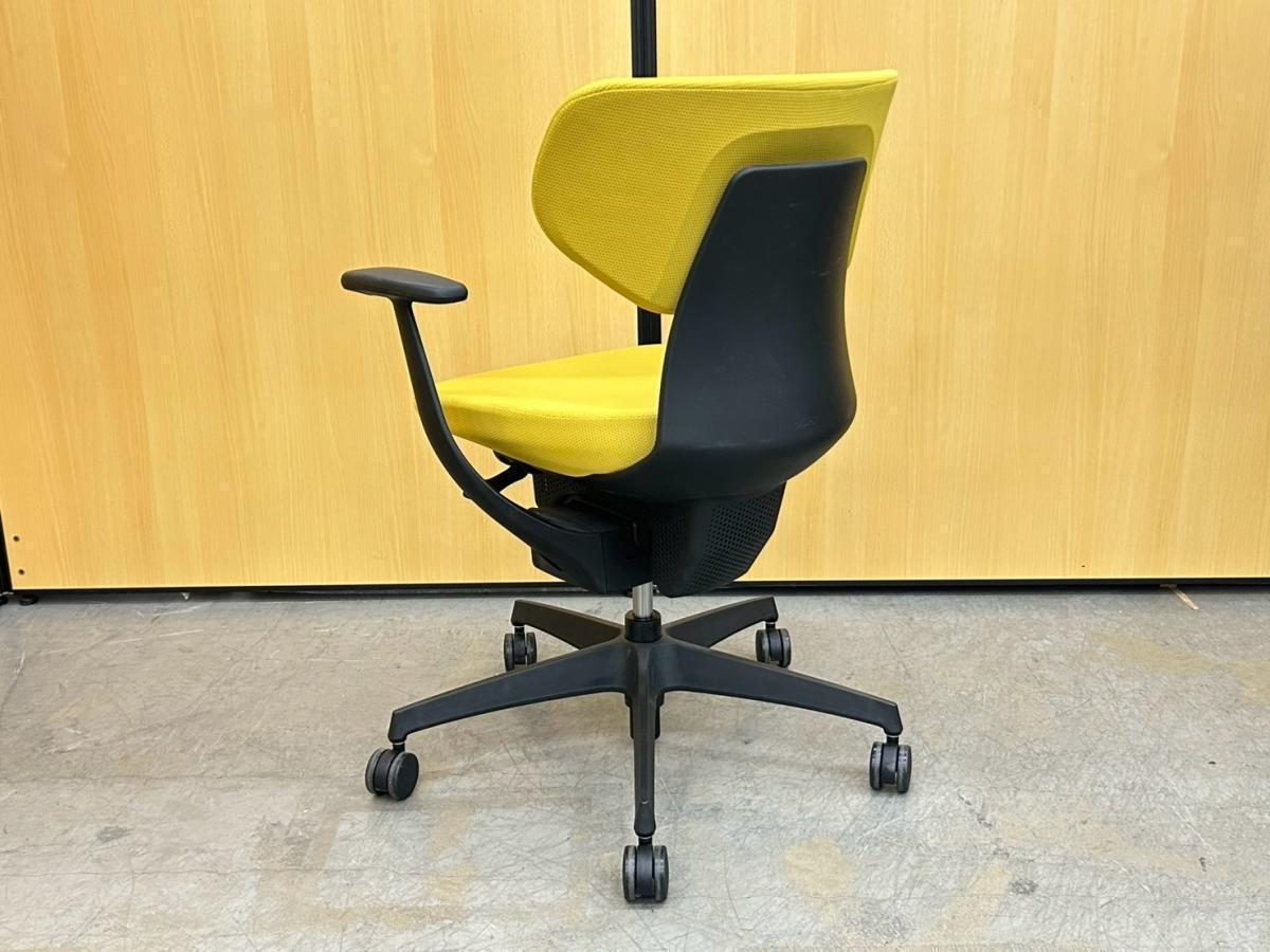 中古】イング コクヨ/KOKUYO 肘付ローバックチェア 540202