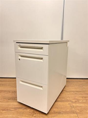 【美品】オカムラ Ｋ-model サイドシェルフ 865KSS デスクワゴン 8VD05W-Z924_02.jpg