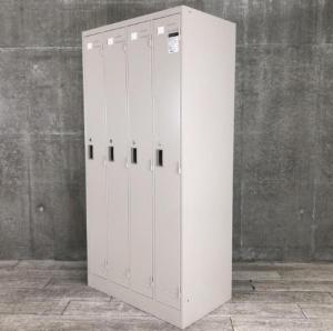 【博】【人気の4人用ロッカー☆】コクヨ　LKシリーズ　4人用更衣ロッカー　収納　福岡　博多　天神　九州最大級【※サテライトは商談スペースのみの為、在庫は福岡の在庫を掲載しております。商品につきましてはお電話にてお問い合わせください】