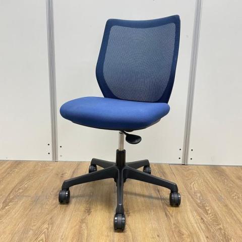 【中古】CG-M メッシュ  オカムラ（okamura） 肘無ローバックチェア