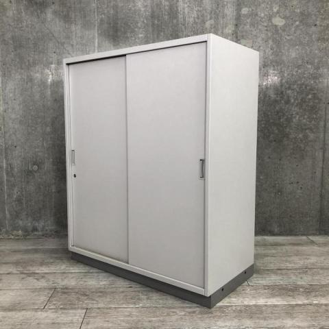 【中古】シンライン  イトーキ（ITOKI） ローキャビネット／引き違い
