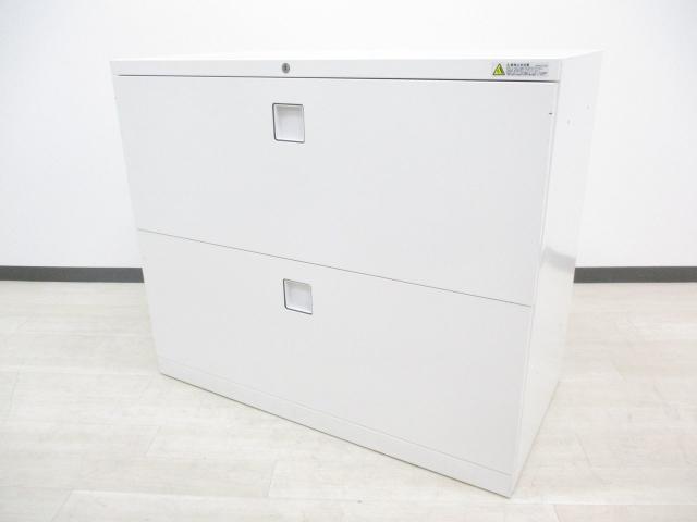 【中古】レクトライン 4BG1ZC ZA75 オカムラ（okamura） ローキャビネット／ラテラル