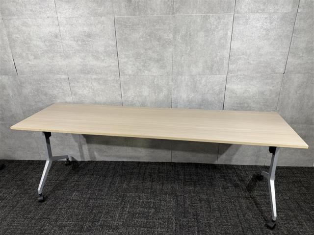 【中古】パラグラフテーブル  ウチダ（UCHIDA) スタックテーブル(長机/折りたたみ/会議用)