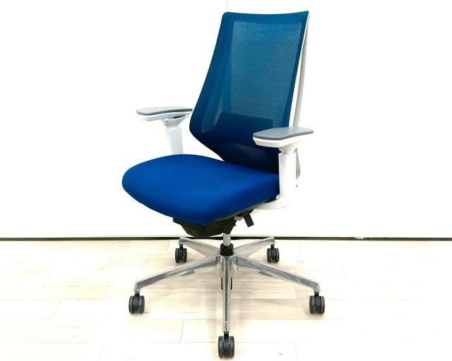 【中古】デュオラ メッシュ CRS-G3000E1 コクヨ（KOKUYO） 肘付ハイバックチェア