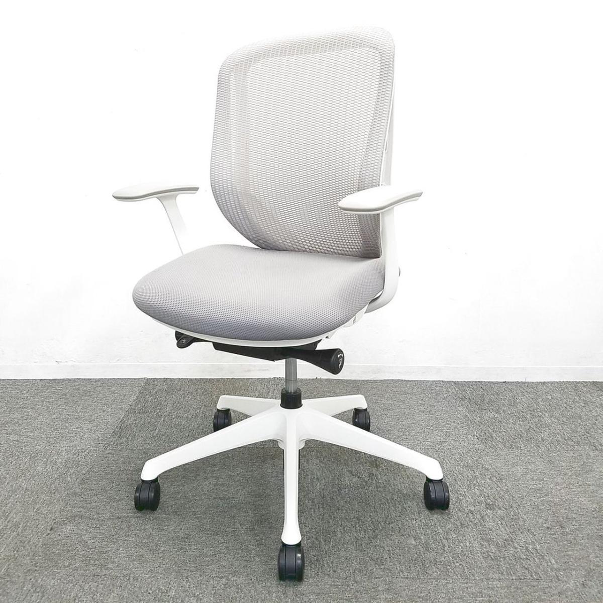 中古】シルフィーメッシュ オカムラ/okamura 肘付ローバック