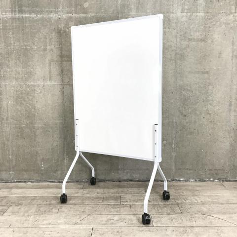 大きなホワイトボードとオフィス家具セット ホワイトボードパーテーション 高さ1800 幅900 Z-WB32 通販