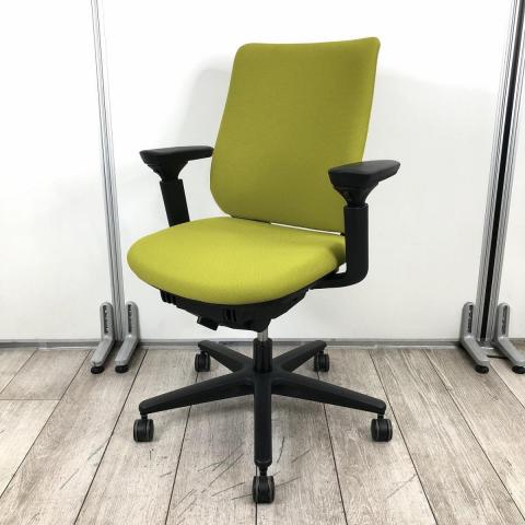 【中古】ミトラシリーズ CRS-G3300E6 コクヨ（KOKUYO） 肘付ローバックチェア