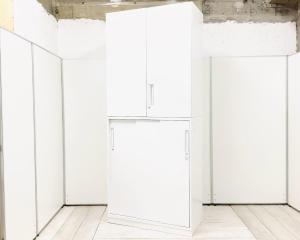 【大量収納に加えセキュリティも安心！】上下書庫セット（両開き+引き違い）ススメ(おすすめ) 大人気 ・KOKUYO／コクヨ ・EDIA／エディア