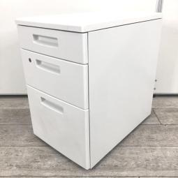 【西】【3段ワゴン　H610ｍｍタイプ】【H700タイプにも入る！(ISシリーズ除く)】コクヨ　ピクサシリーズ　【福岡オフィス家具】【福岡中古家具】【中古事務什器】【中古チェア】【中古椅子】