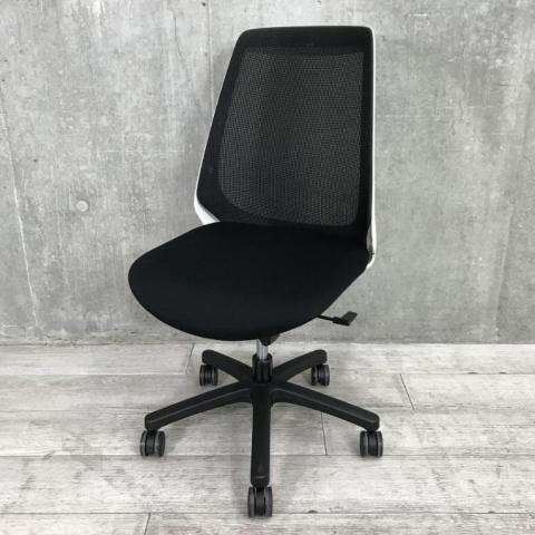 【中古】ノナ KZ-330JB-W9T1 イトーキ（ITOKI） 肘無ハイバックチェア