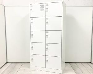 10人用 収納家具 更衣用ロッカー ダイヤル錠　マスターキー付属なし オススメ(おすすめ) 大人気 ・Okamura/オカムラ ・FZ ※横浜本店撮影画像※