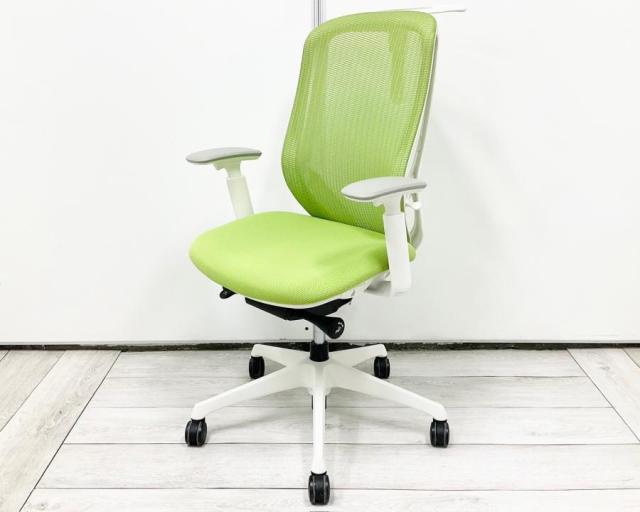 【中古】シルフィーメッシュ  オカムラ（okamura） 肘付ハイバックチェア