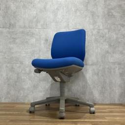 【⑫/25】【西】【西店撮影商品】コクヨ製(KOKUYO)　セディスタ　肘無　モデレートブルー【福岡オフィス家具】【福岡中古家具】【中古事務什器】【中古チェア】【中古椅子】
