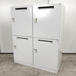 【在庫入替セール品！】フリーアドレスオフィスなどに必須のロッカー！個人の荷物整理に最適！
■内田洋行/4人用メールロッカー/HSパーソナル/ダイヤル錠　H1250㎜