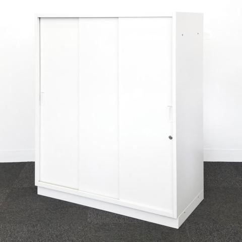 【中古】シンライン  イトーキ（ITOKI） ローキャビネット／引き違い