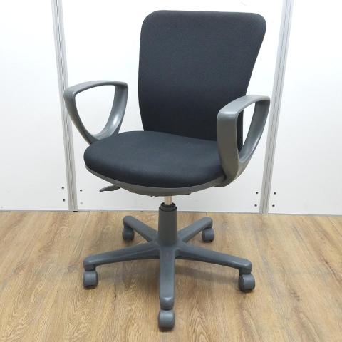 【中古】OA-1400/1300/1200/1100 OA-1105 アイコ 肘付ローバックチェア