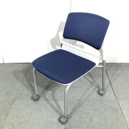 ２脚セットVitra　ヴィトラ　HALTube　スタッキングチェア　ブルー③ 000000008968-01.jpg