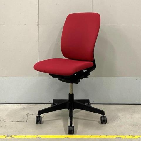 【中古】フルゴ KF-430GB-T1M5 イトーキ（ITOKI） 肘無ローバックチェア