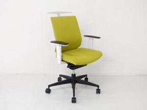 【遠方倉庫在庫品】■コクヨ(KOKUYO)ウィザード2 ■色:グリーン(ライトオリーブ)■ハイバック ■肘付き 【RA】