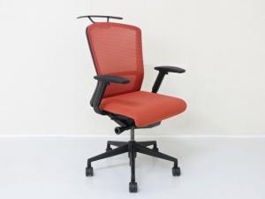 【遠方倉庫在庫品】■ウチダ/エルフィー ■ハイバック ■可動肘高さ調節・左右角度調節) ■ハンガー付き ■背面メッシュ 【RA】