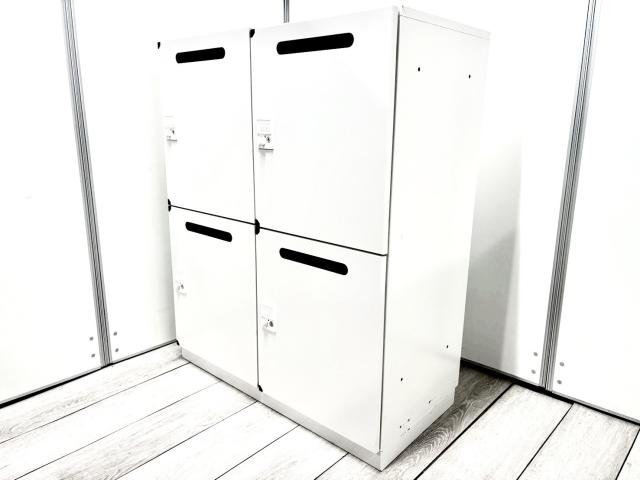 【中古】その他シリーズ HOS-PDAT10504C-W 豊国工業 4人用パーソナルロッカー