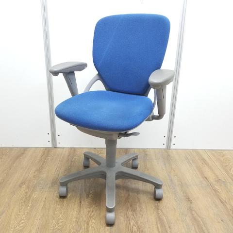 【中古】プレーゴチェア KZ-457GA-W4N7 イトーキ（ITOKI） 肘付ハイバックチェア