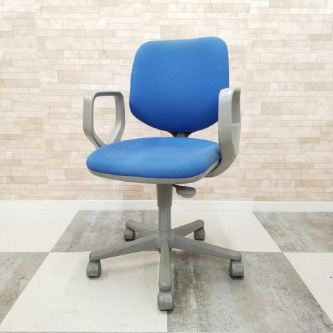 【中古】CG-Eチェア  オカムラ（okamura） 肘付ローバックチェア