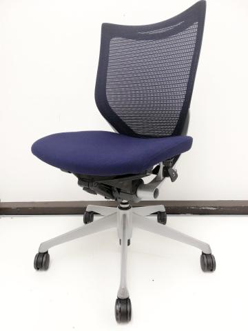 【中古】バロンチェア  オカムラ（okamura） 肘無ローバックチェア