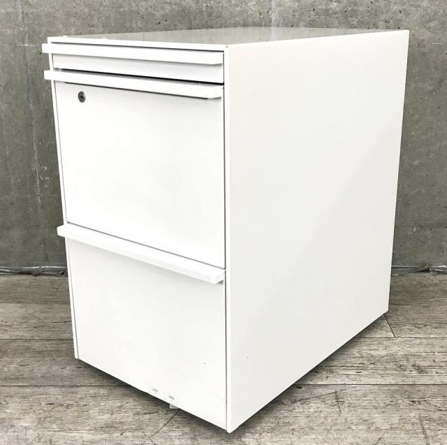 【中古】DTワゴンシリーズ 5-138-7510 ウチダ（UCHIDA) ワゴン3段